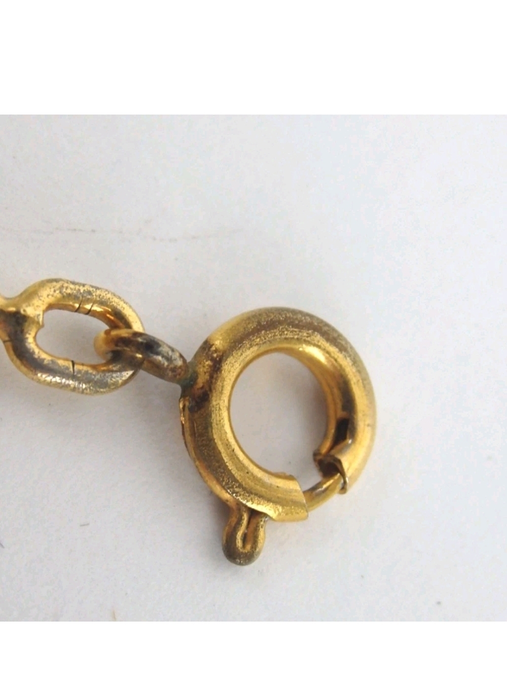 Celine Paris Gold-Tone Rope Circle Pendant Necklace - Picture 8 of 9